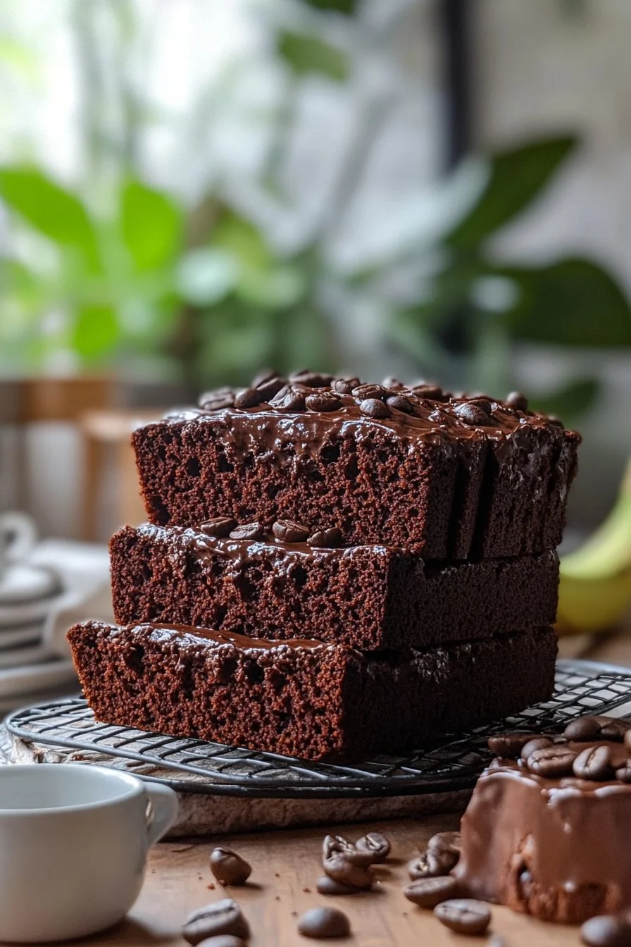 Chocolate Espresso Banana Bread