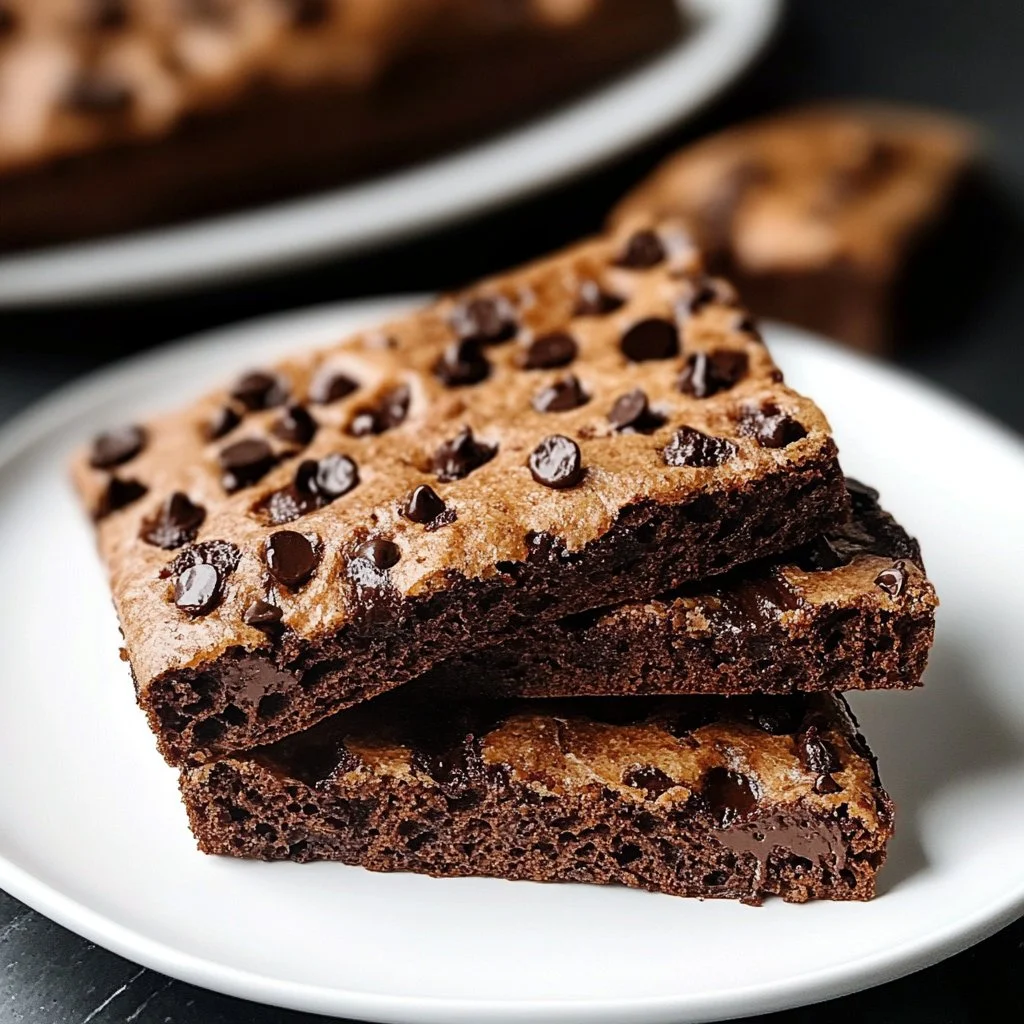 Freshly baked chocolate focaccia bread with a glossy chocolate topping.