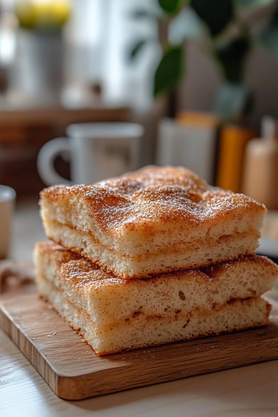 Cinnamon Sugar Sourdough Focaccia Dessert