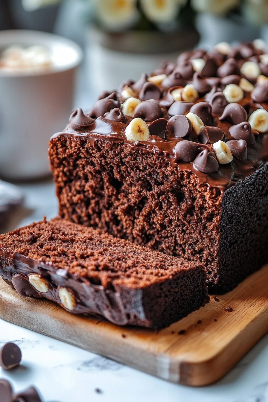 Double Chocolate Banana Bread