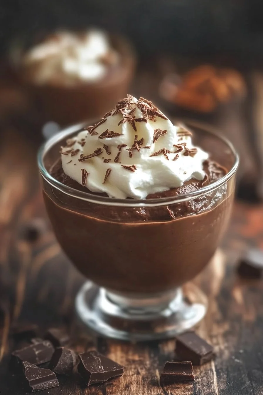 Easy Chocolate Avocado Pudding