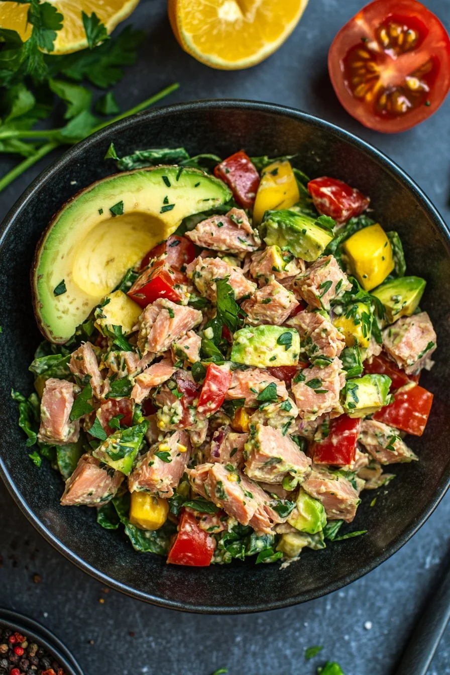 Healthy Tuna Salad Recipe With Avocado