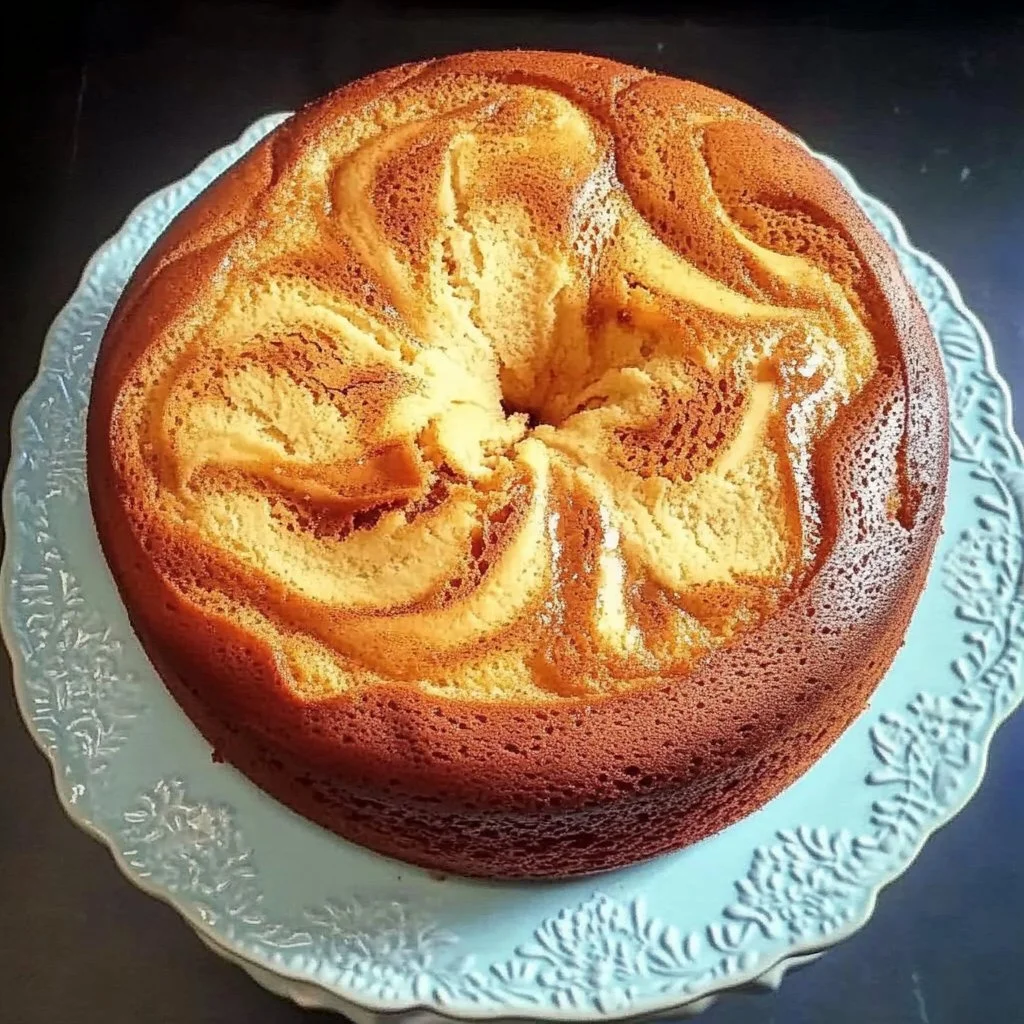 Delicious homemade pound cake made from a box cake mix