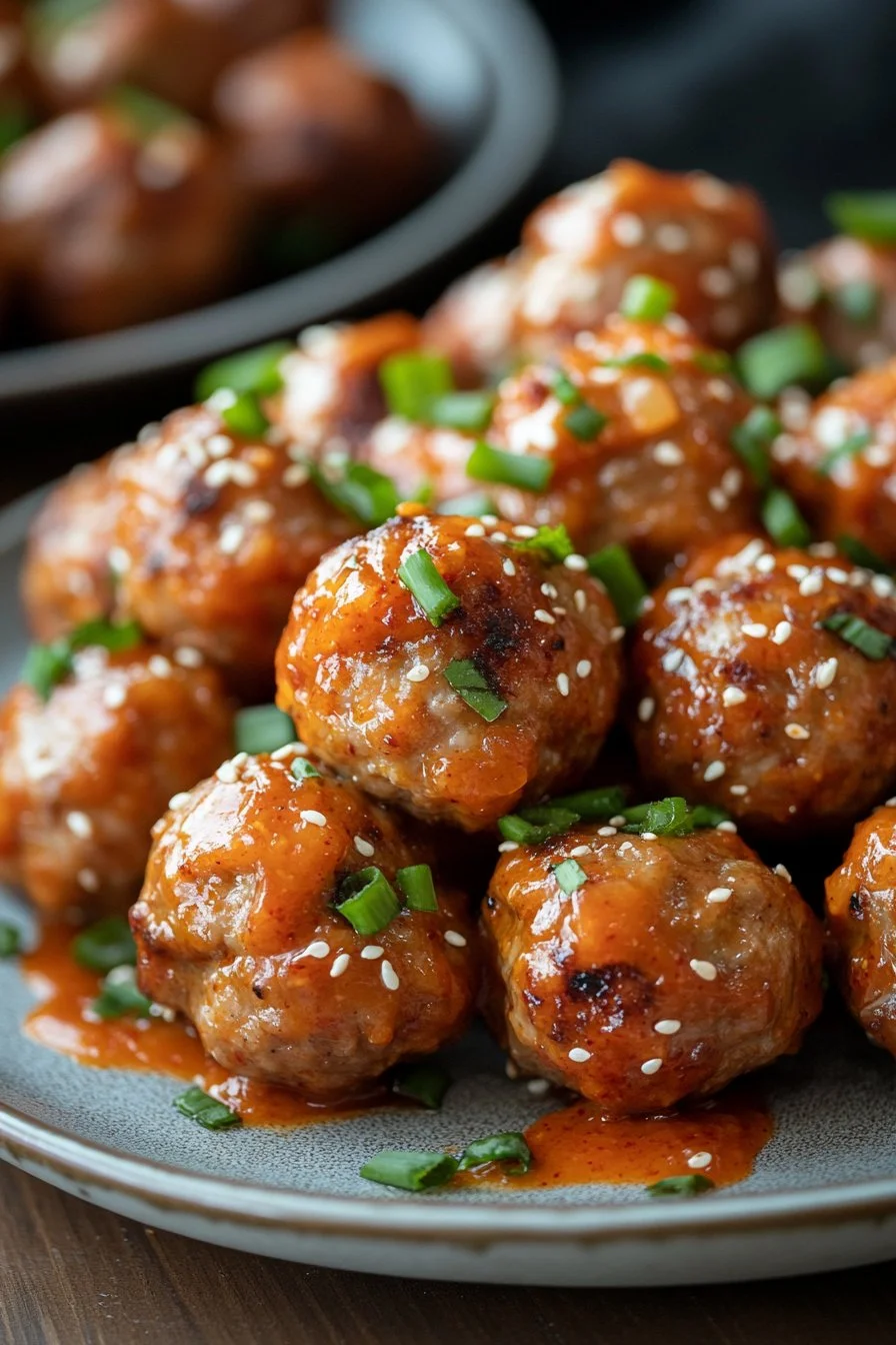 Korean BBQ Meatballs with Spicy Mayo Dip: An Incredible 7-Step Recipe