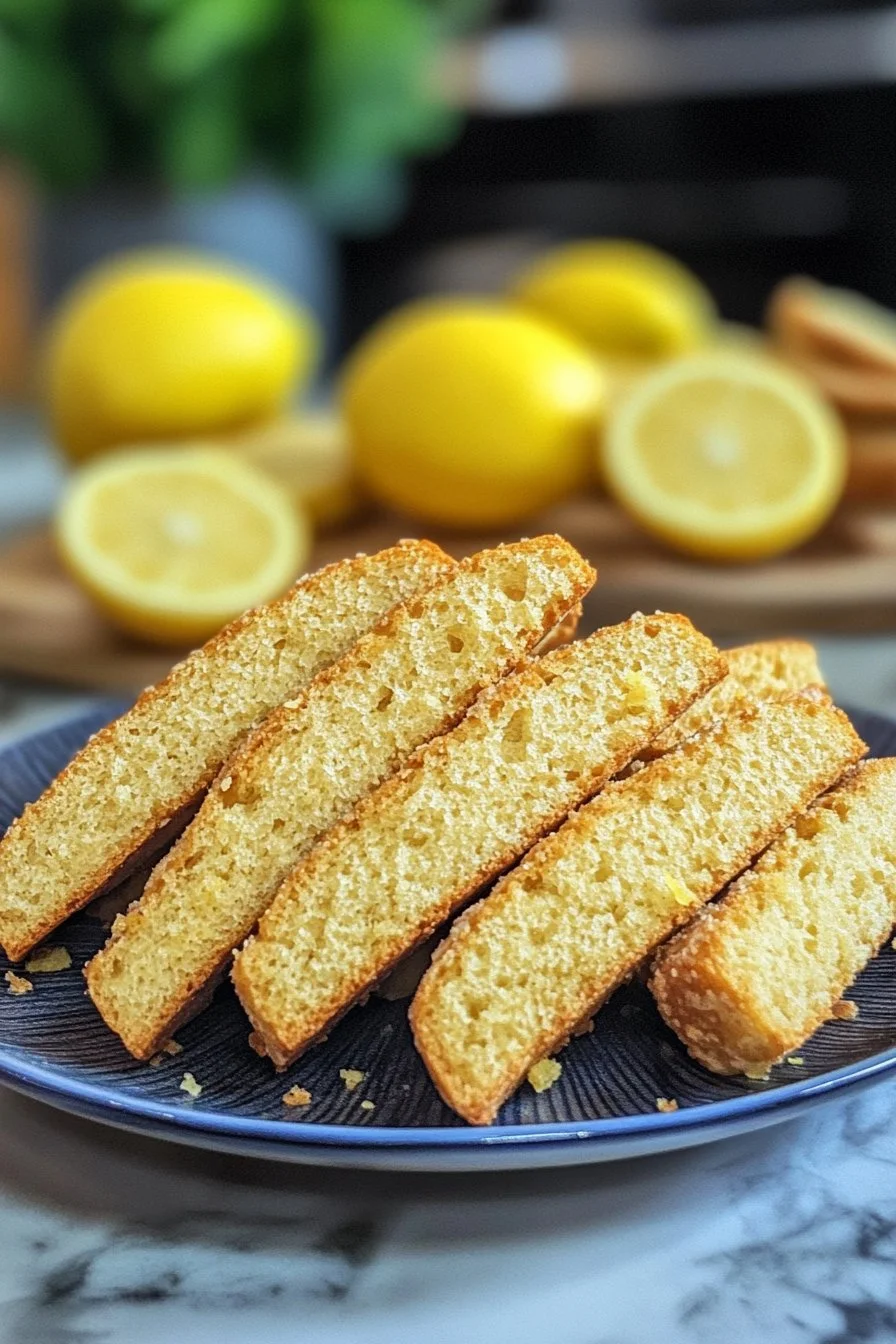 Lemon Biscotti