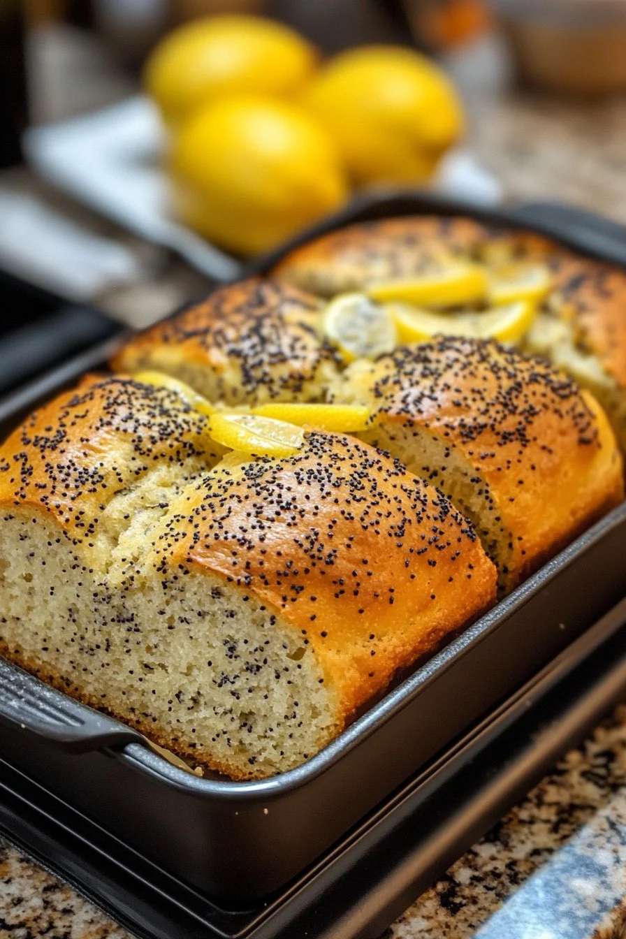 Lemon Poppy Seed Bread