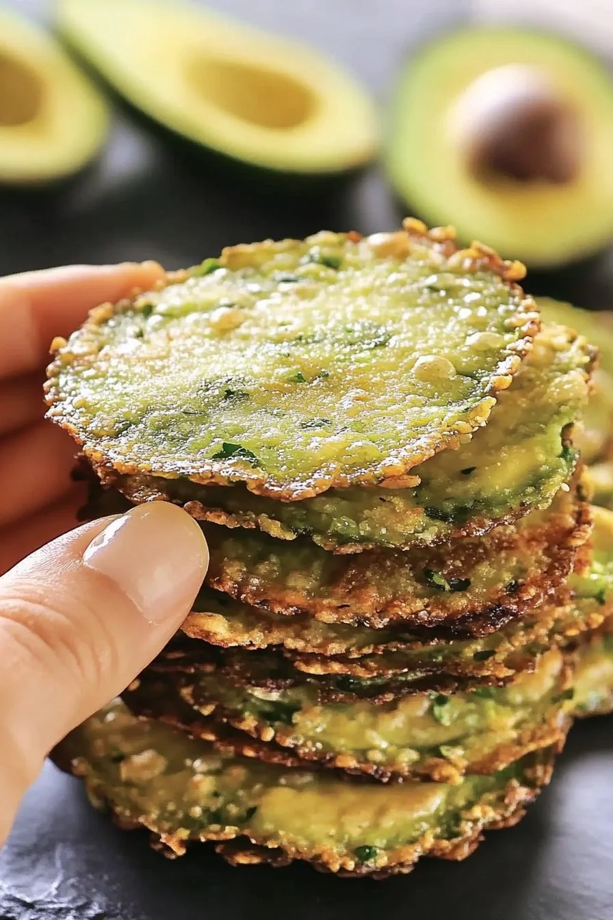 Low-Carb Avocado Chips