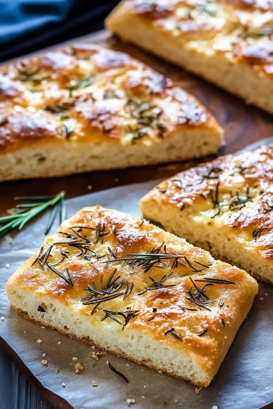 One Hour Rosemary Focaccia Bread