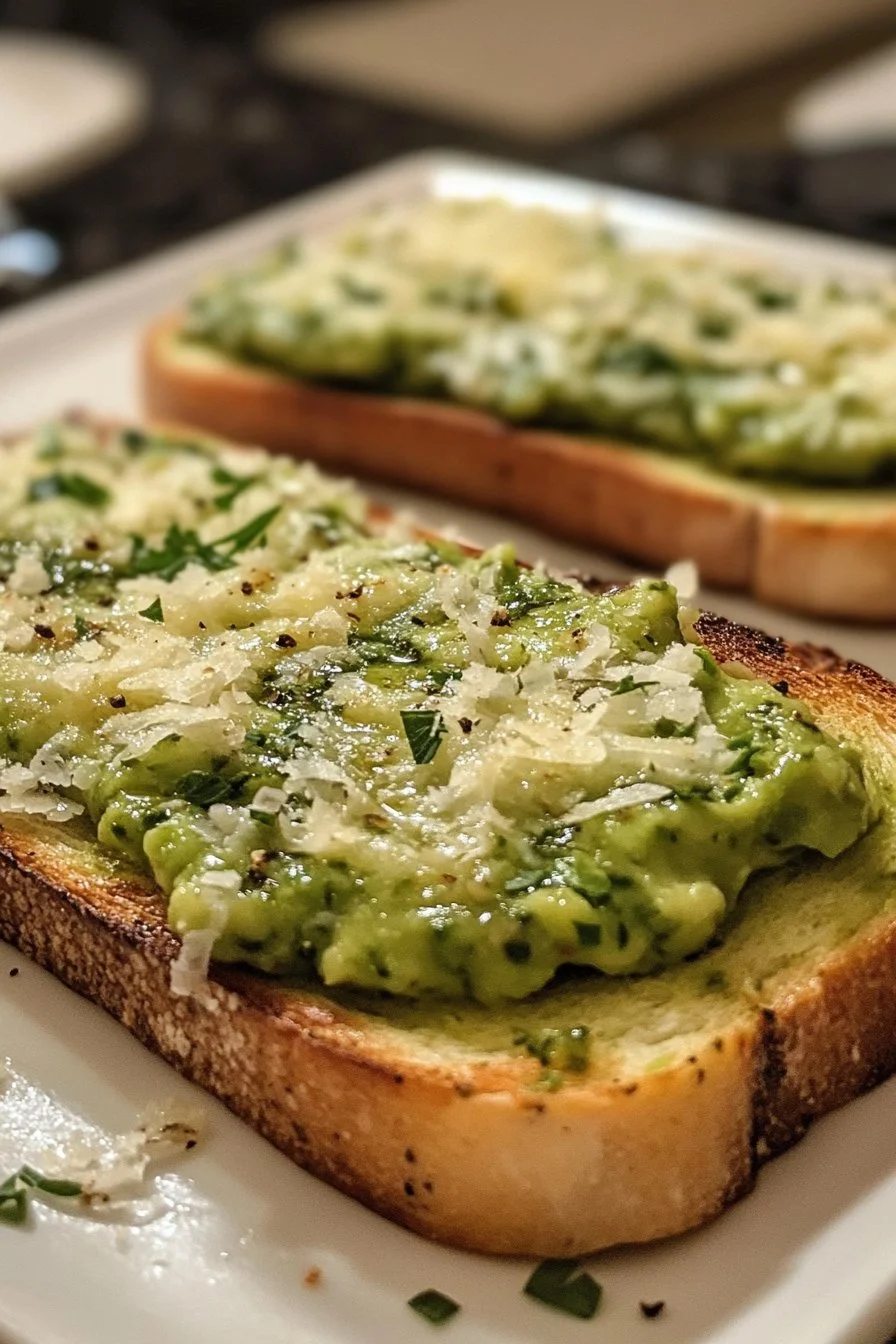 Pesto Avocado Toast