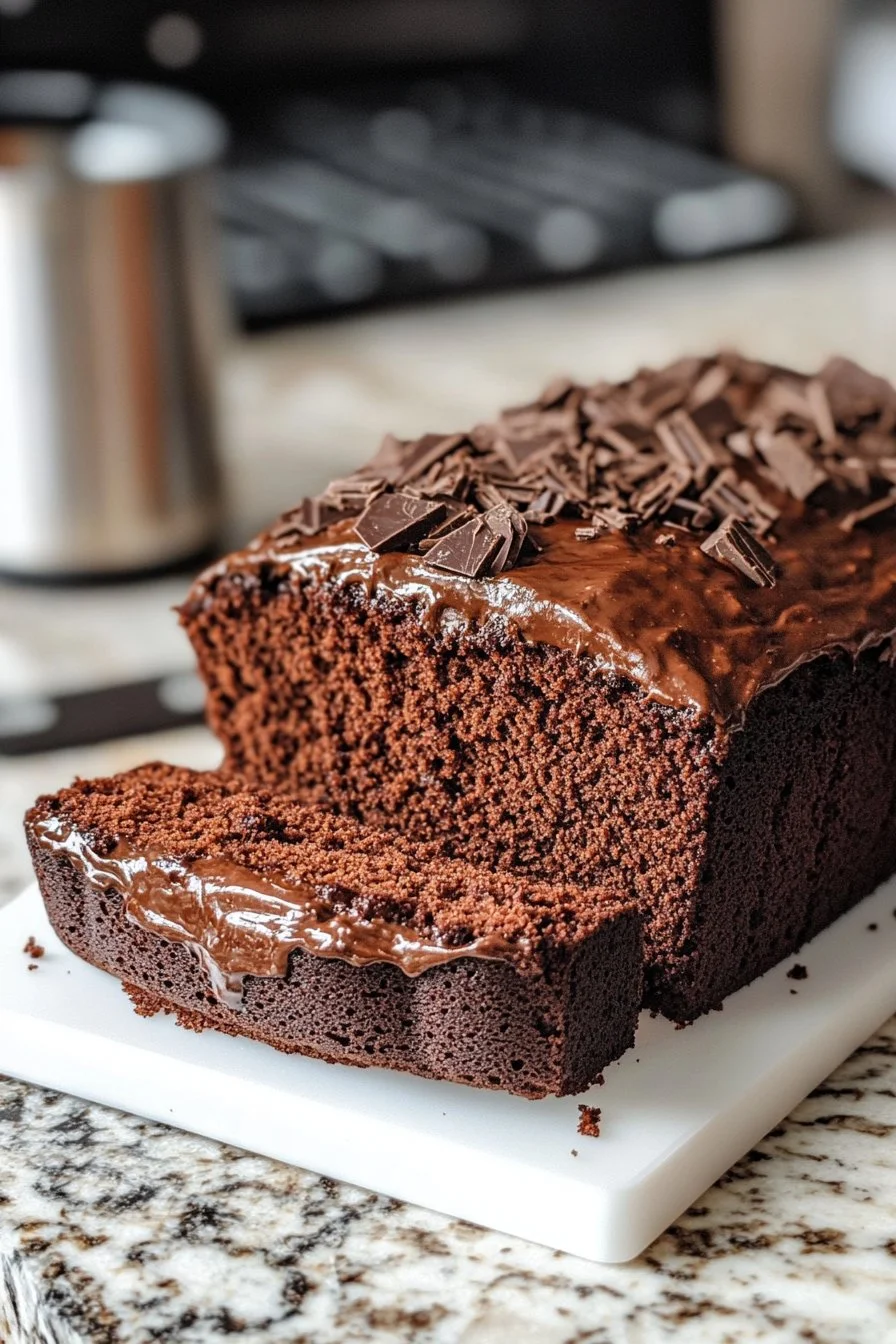 Sour Cream Chocolate Loaf Cake