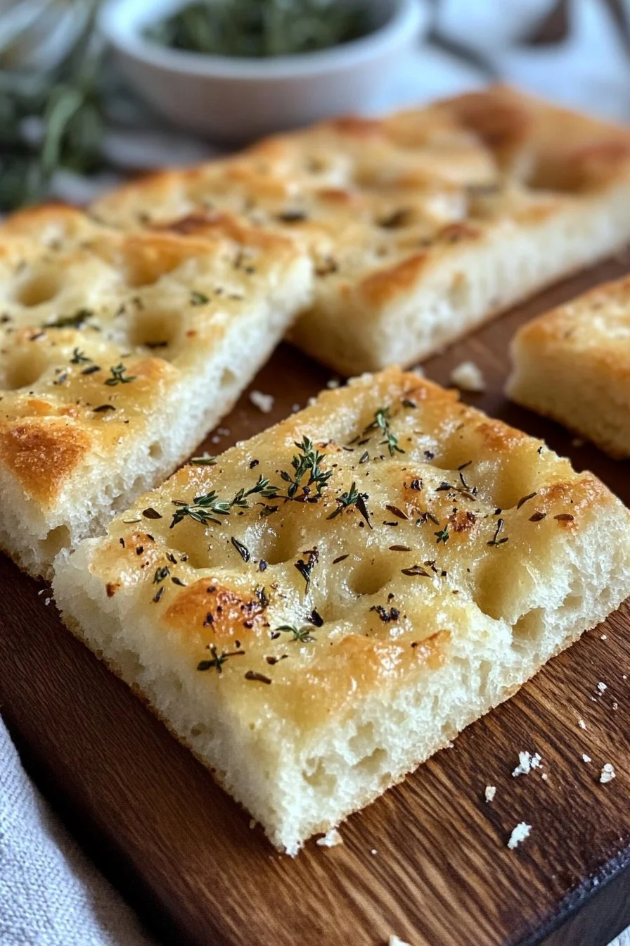 Sourdough Discard Focaccia