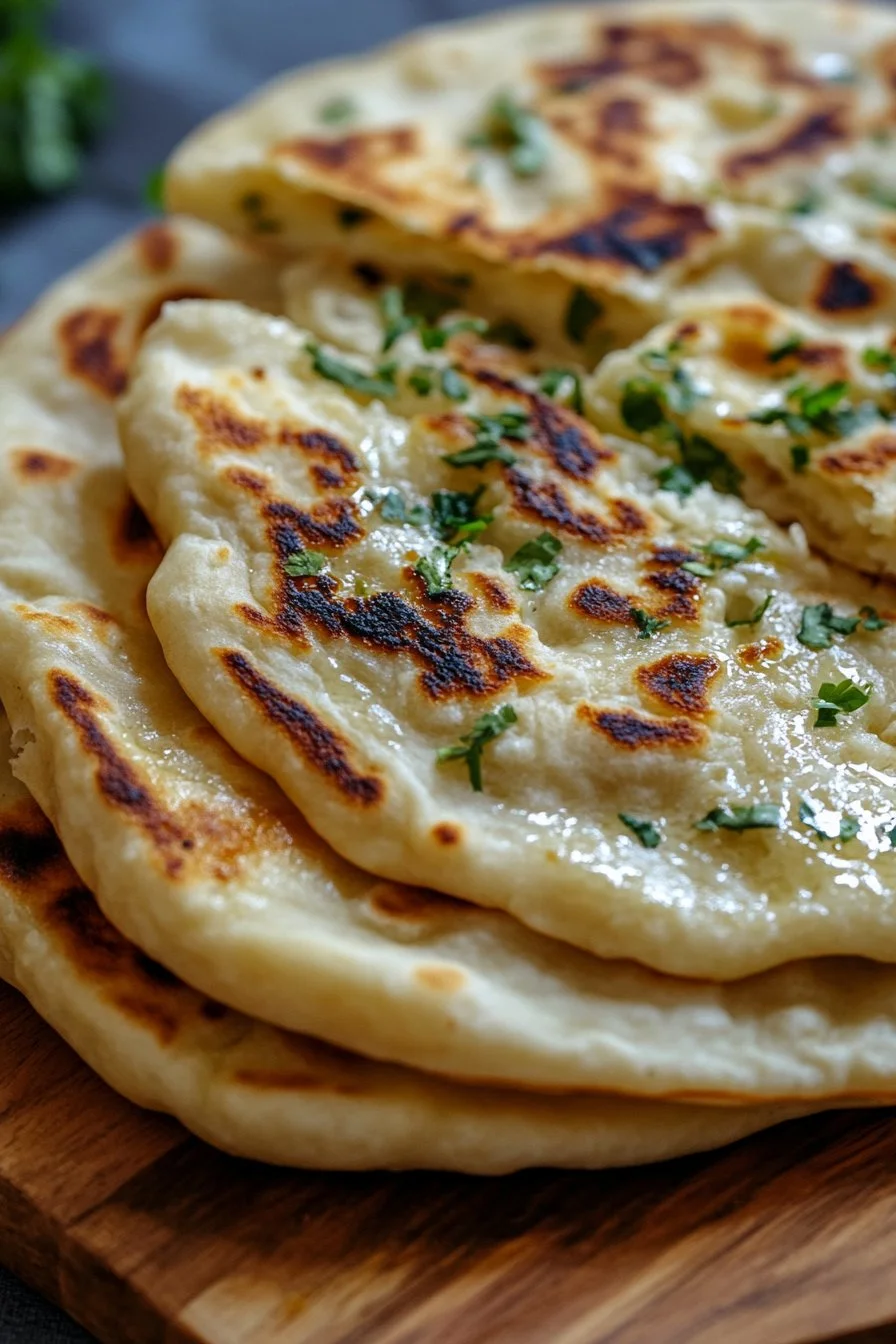 Sourdough Discard Naan