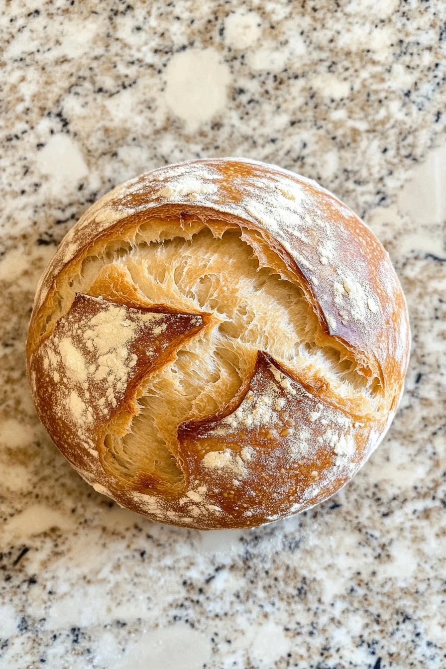 Sourdough Discard Star Bread