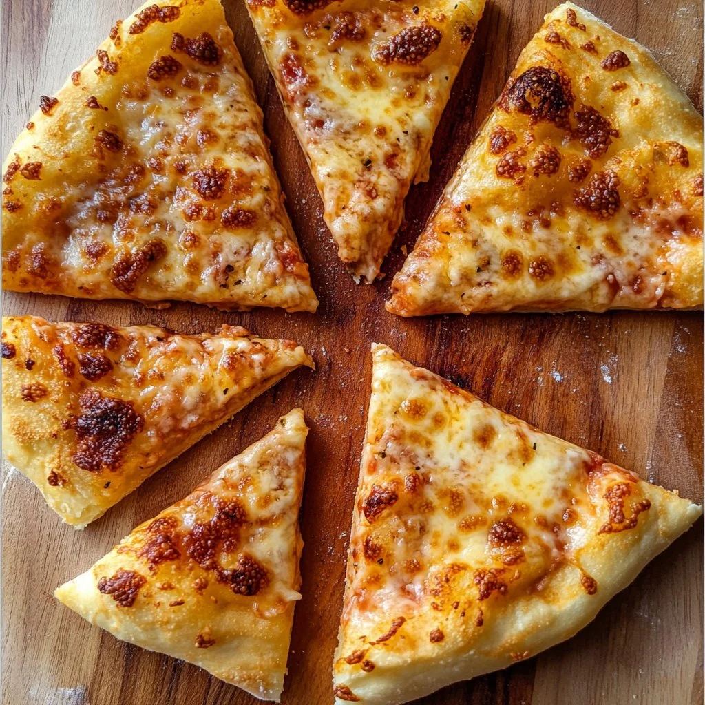 Delicious sourdough focaccia pizza topped with herbs and vegetables.
