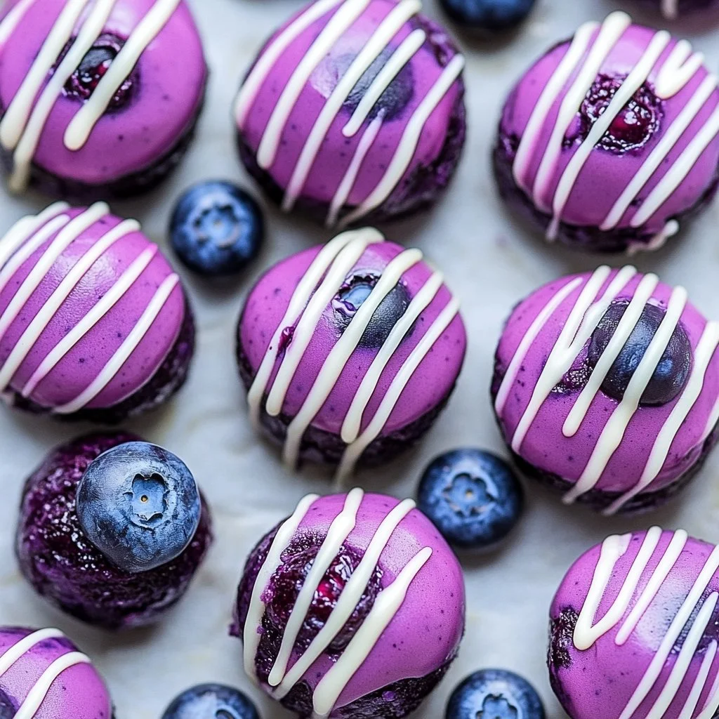 Blueberry cheesecake protein bites packed with flavor and nutrition
