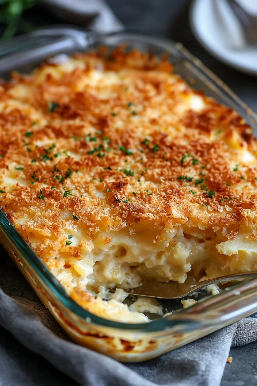 Cheesy Hashbrown Potato Casserole