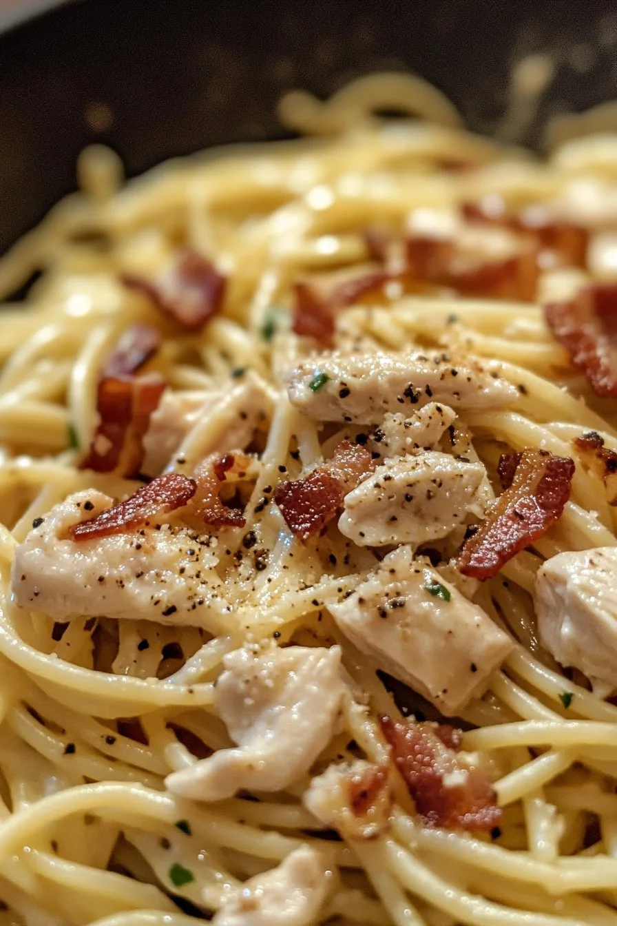 Chicken Bacon Ranch Pasta