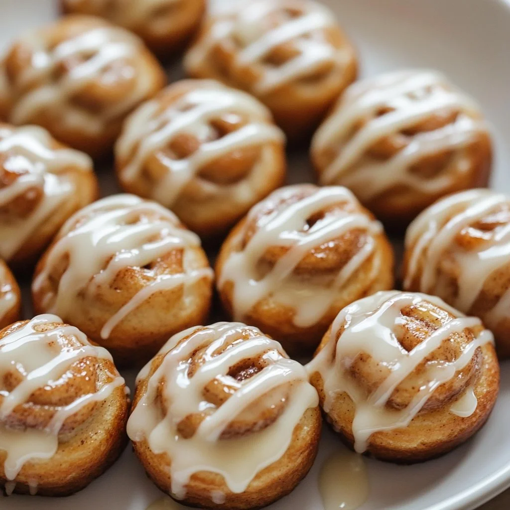 Delicious Cinnamon Roll Protein Bites for a healthy snack option