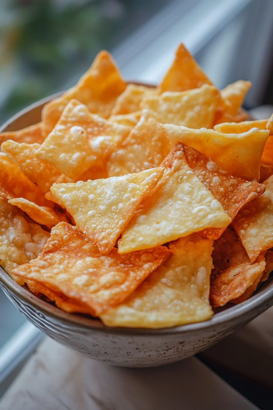Cottage Cheese Chips Recipe