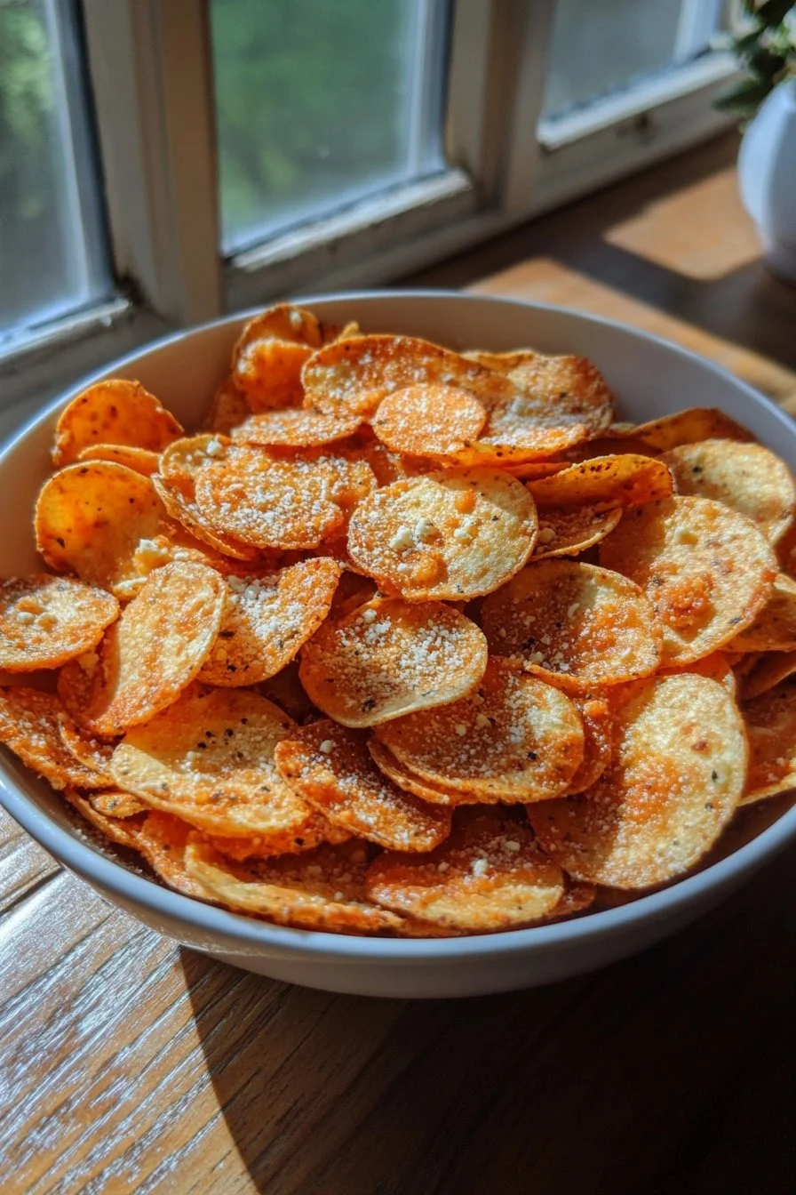 Cottage Cheese Chips Recipe