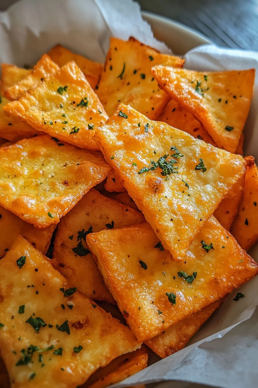 Cottage Cheese Chips Recipe