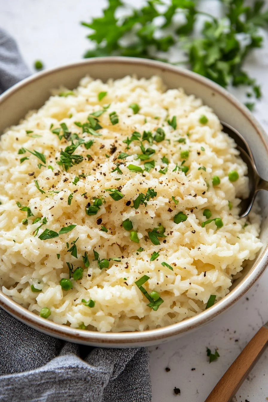 Creamy Cheesy Rice