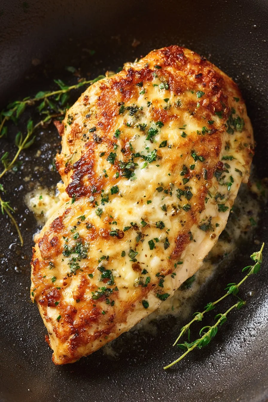 Creamy Garlic Parmesan Chicken Breast
