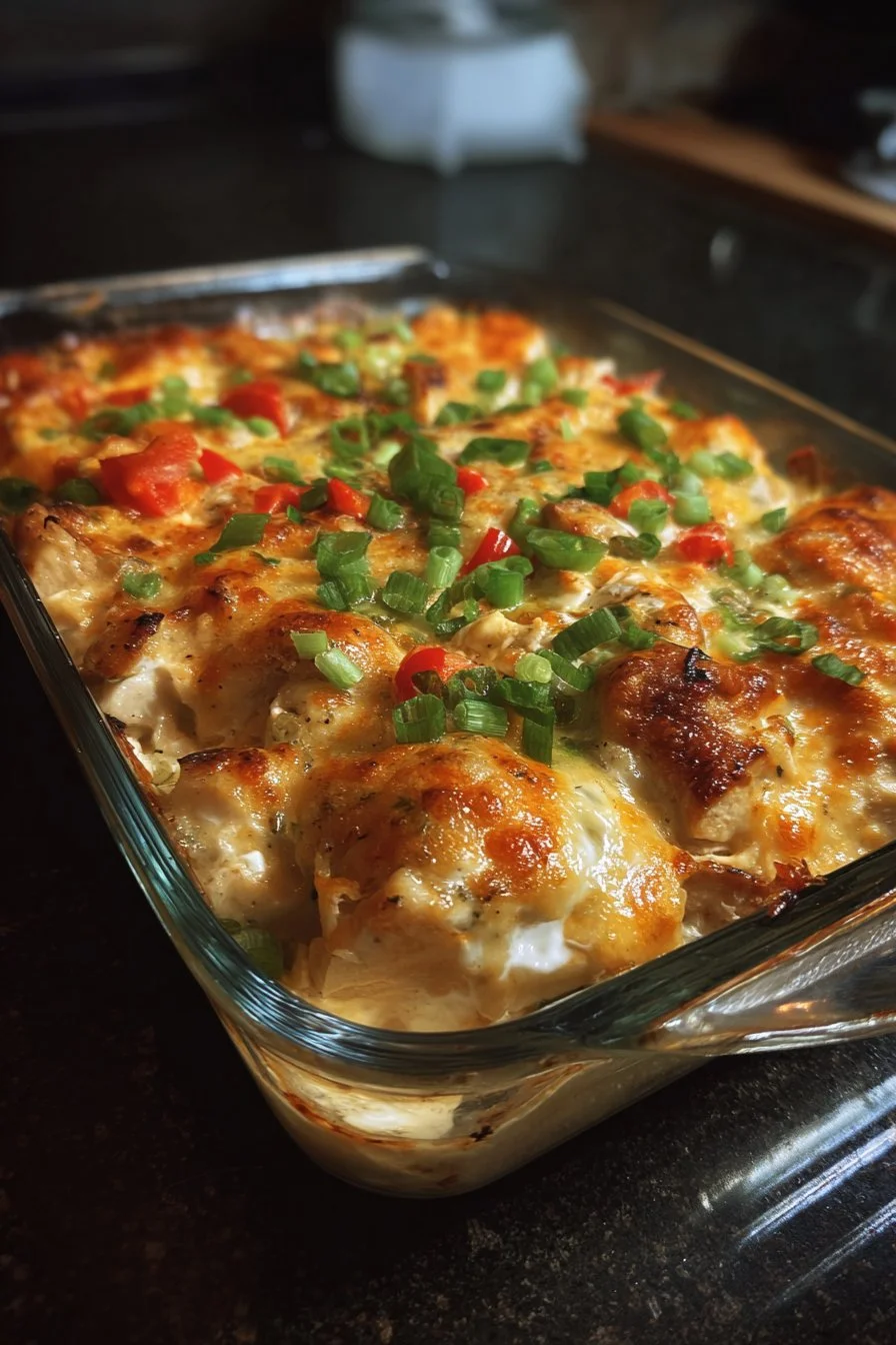 Creamy Low Carb Chicken Casserole