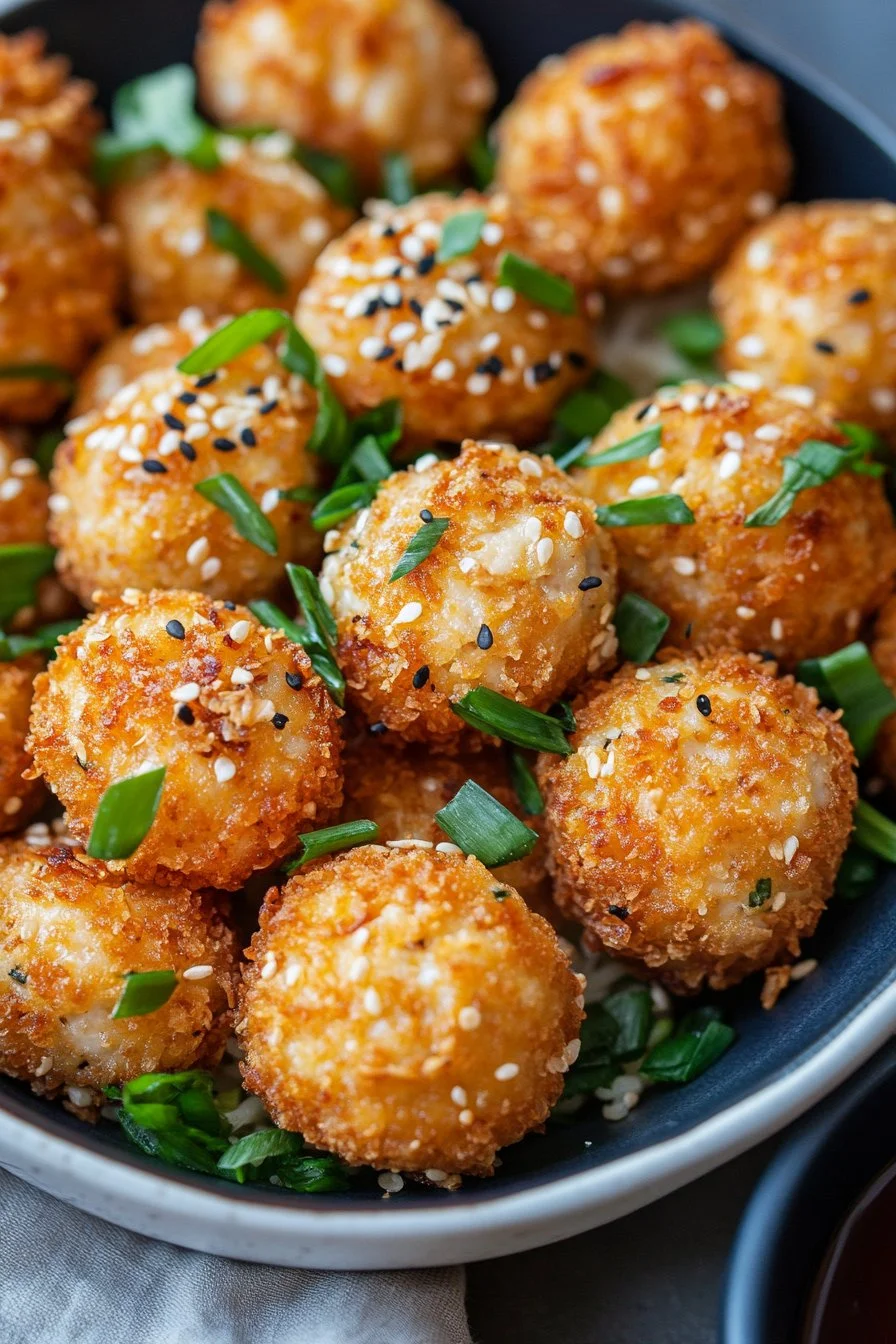 Crispy Air-Fried Tofu Balls You Can't Resist Making Today