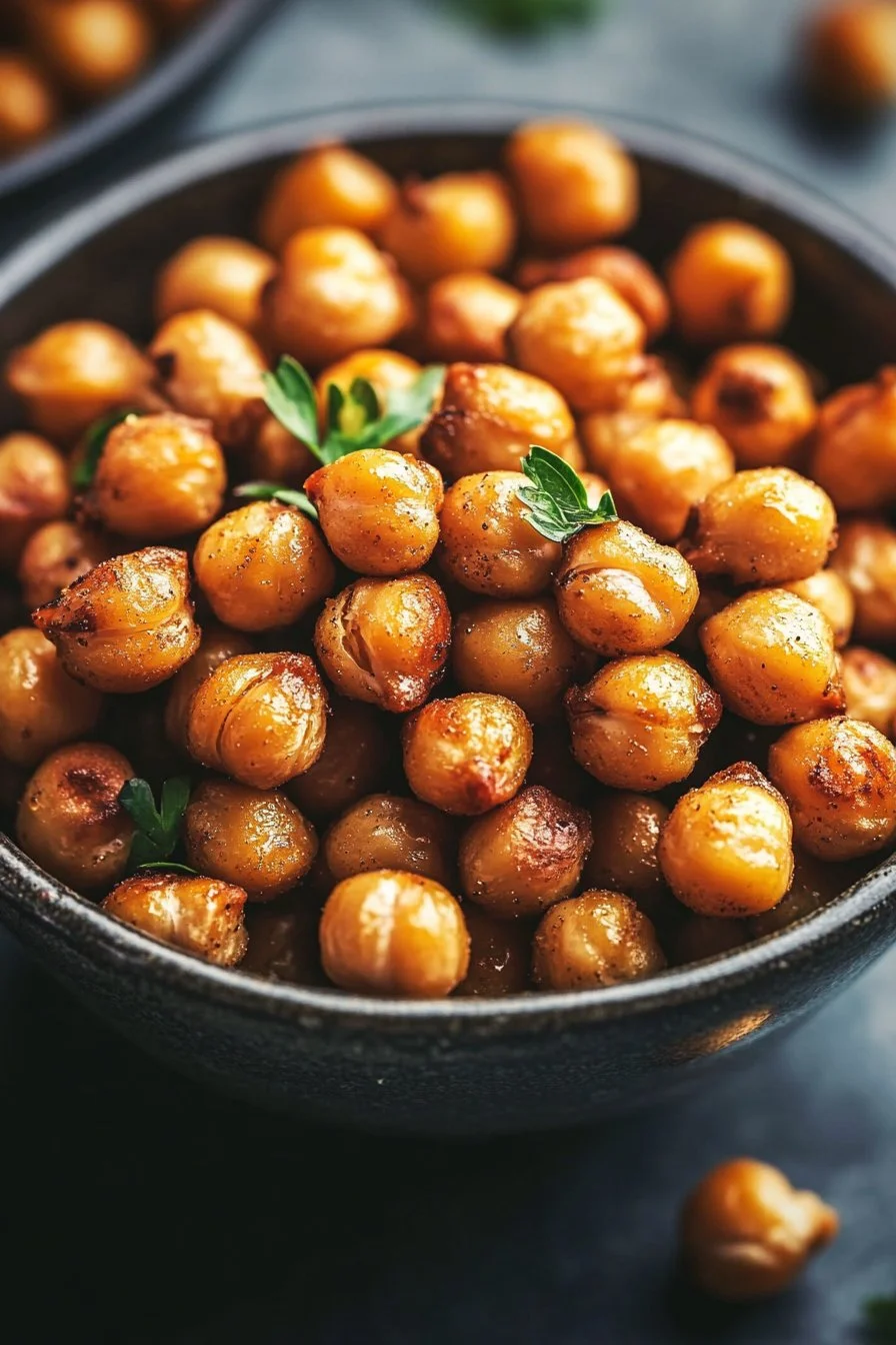 Crispy Roasted Chickpeas