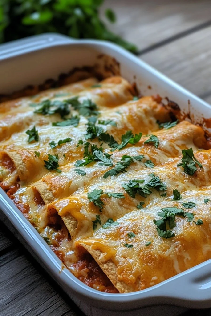 Delicious Chicken Enchiladas