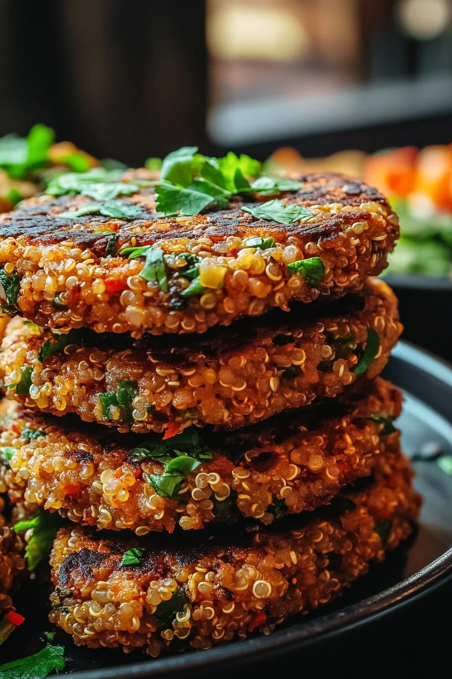 Delicious Crunchy Quinoa Veggie Patties for Ultimate Comfort