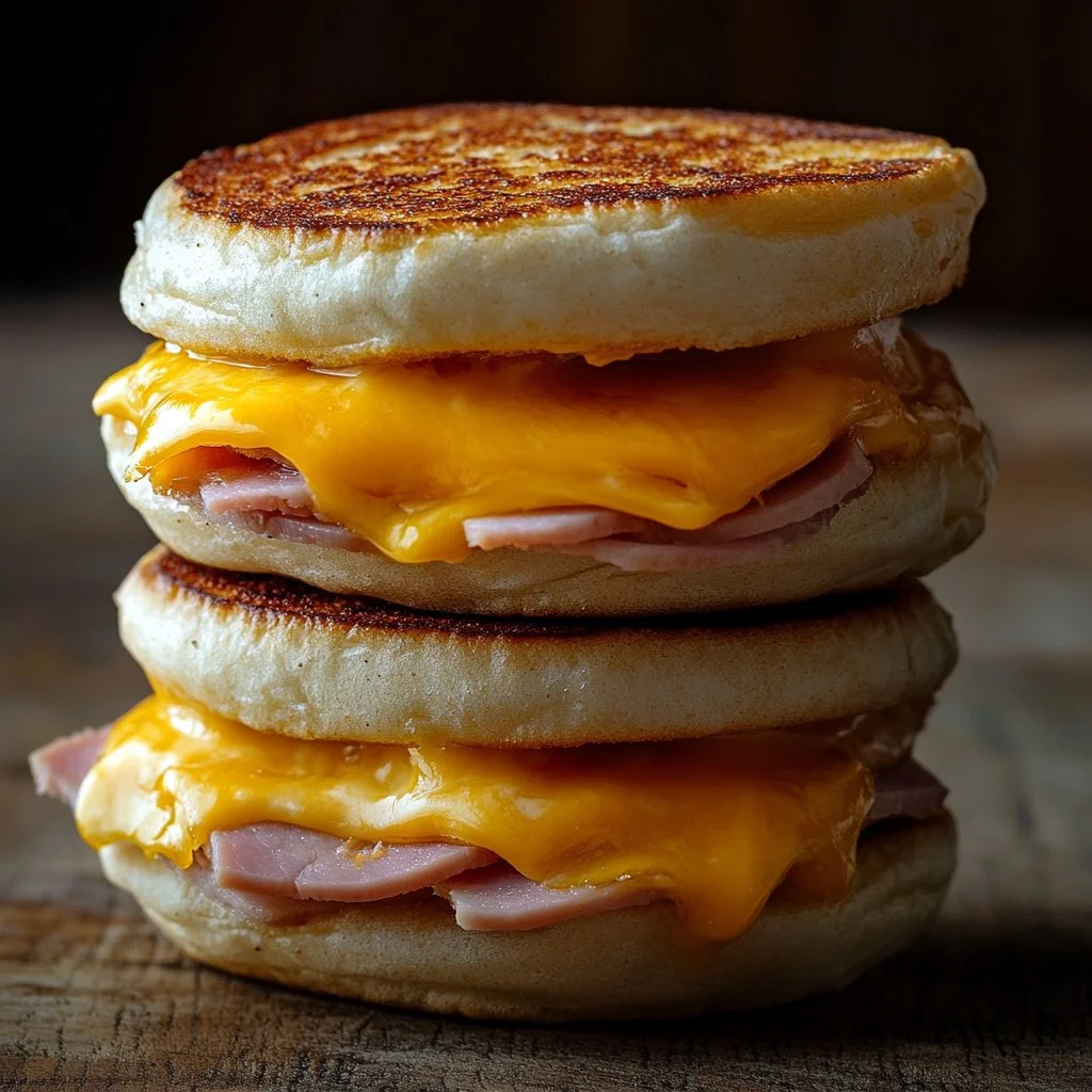 Homemade freezer breakfast sandwiches ready for quick meals