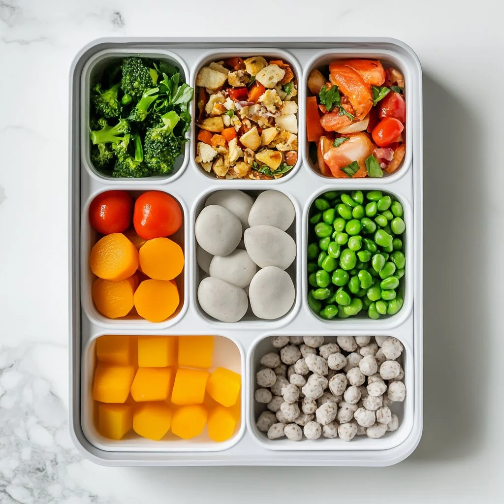Variety of tasty GLP1 snack box options for healthy eating.
