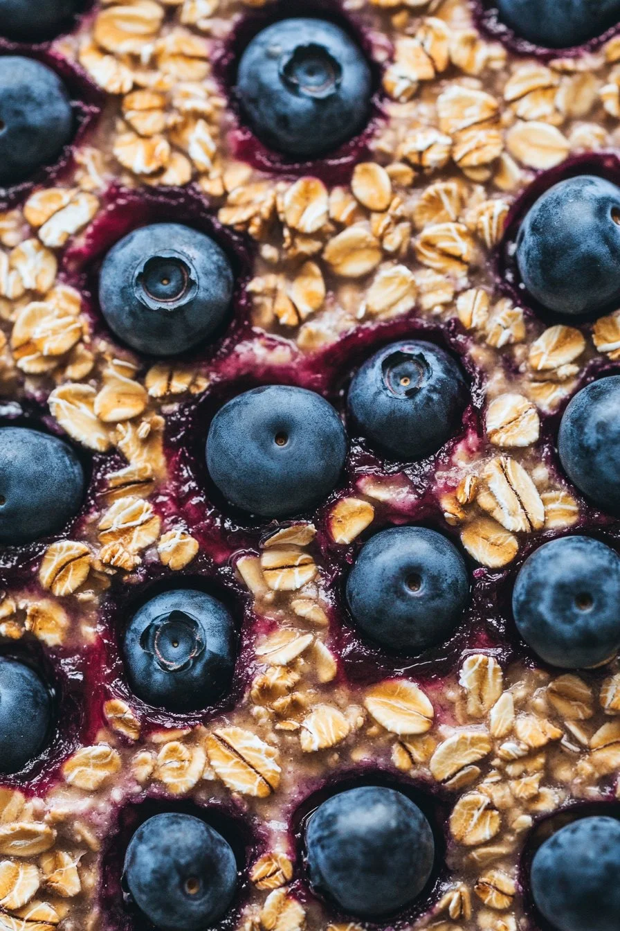 Healthy Blueberry Breakfast Baked Oatmeal