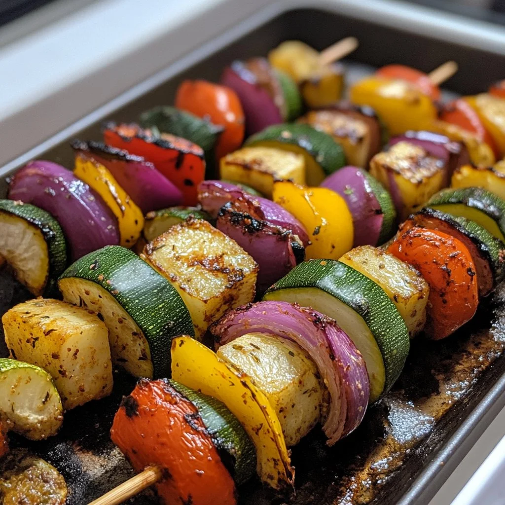 Healthy Vegetable Kebabs