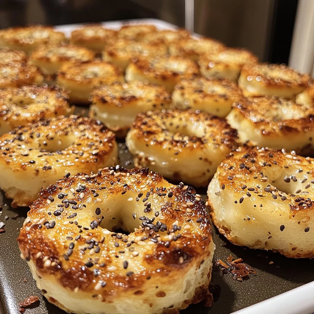 High-Protein Bagel Bites for a tasty and nutritious snack option