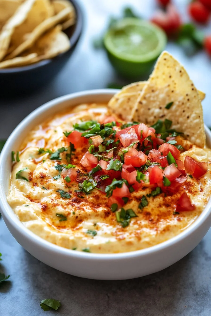 High Protein Cottage Cheese Queso