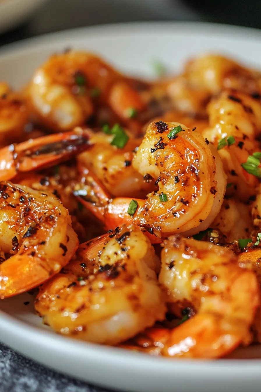 High-Protein Honey Garlic Shrimp