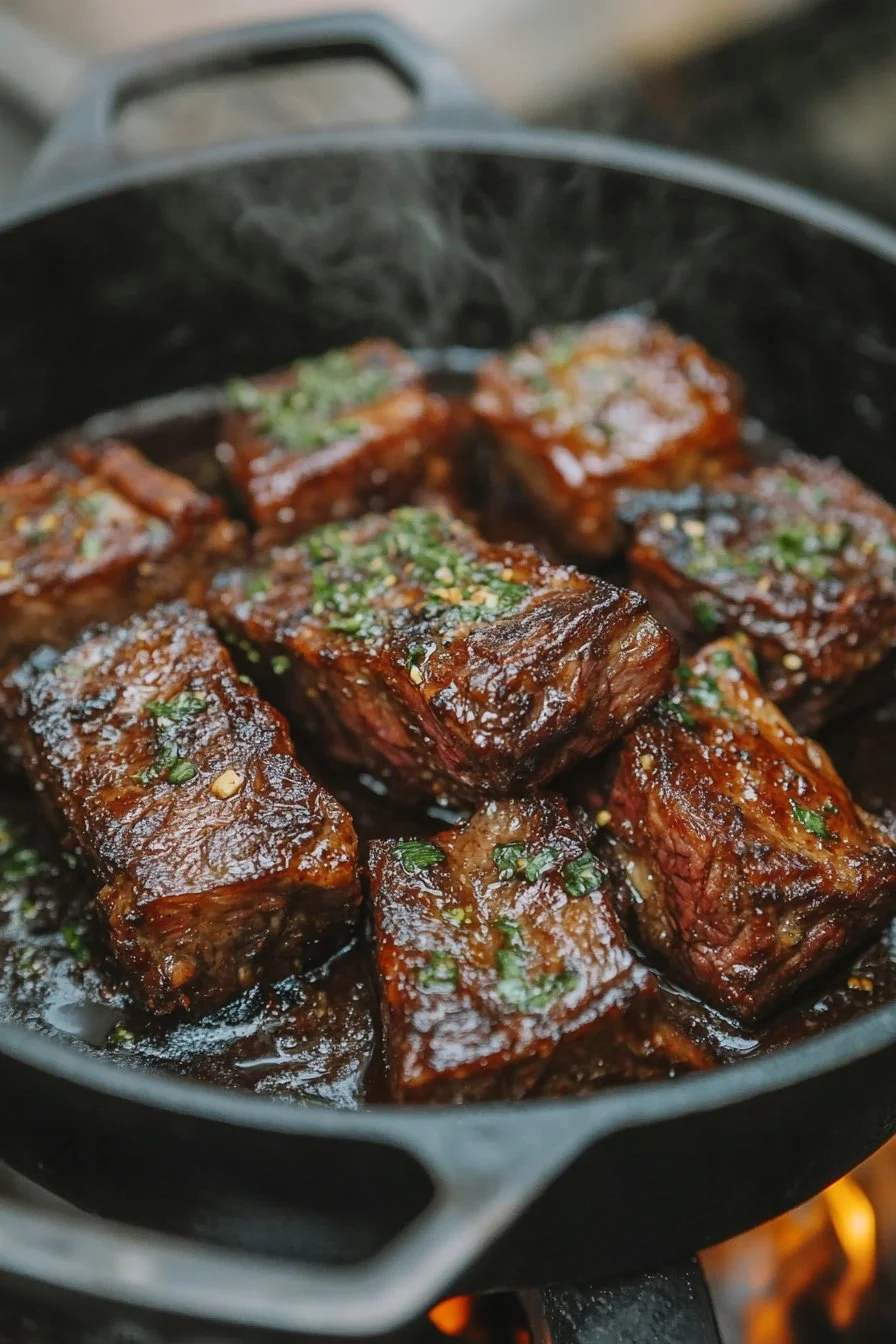 Juicy Beef Short Ribs in a Dutch Oven
