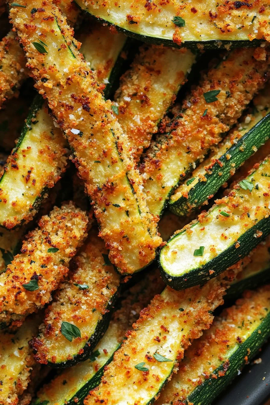 Low Calorie Air Fryer Zucchini Fries