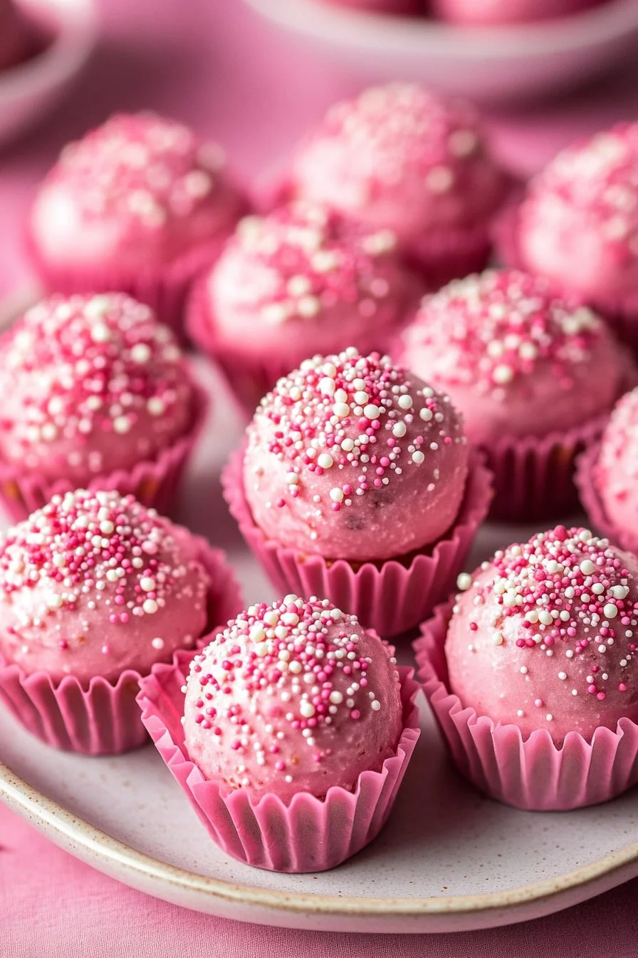 No-Bake Pink Velvet Cheesecake Bites: Creamy Bliss Awaits!