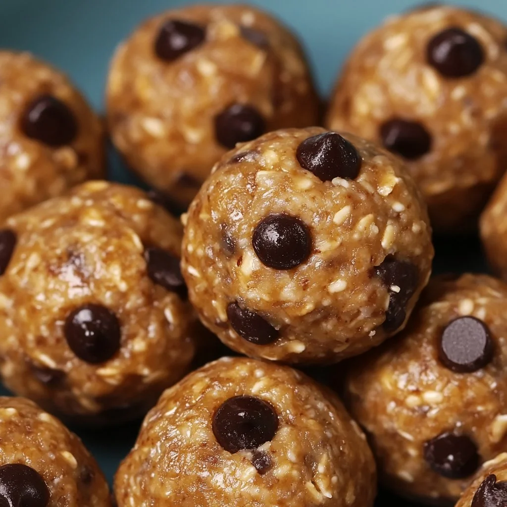 Delicious no-bake protein balls made with natural ingredients