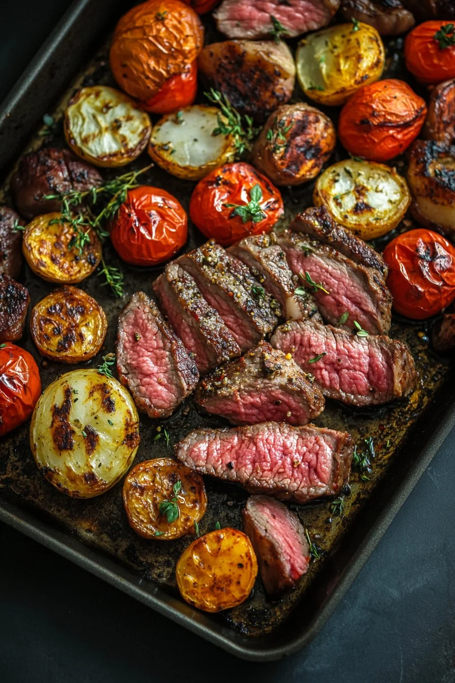 Sheet Pan Steak