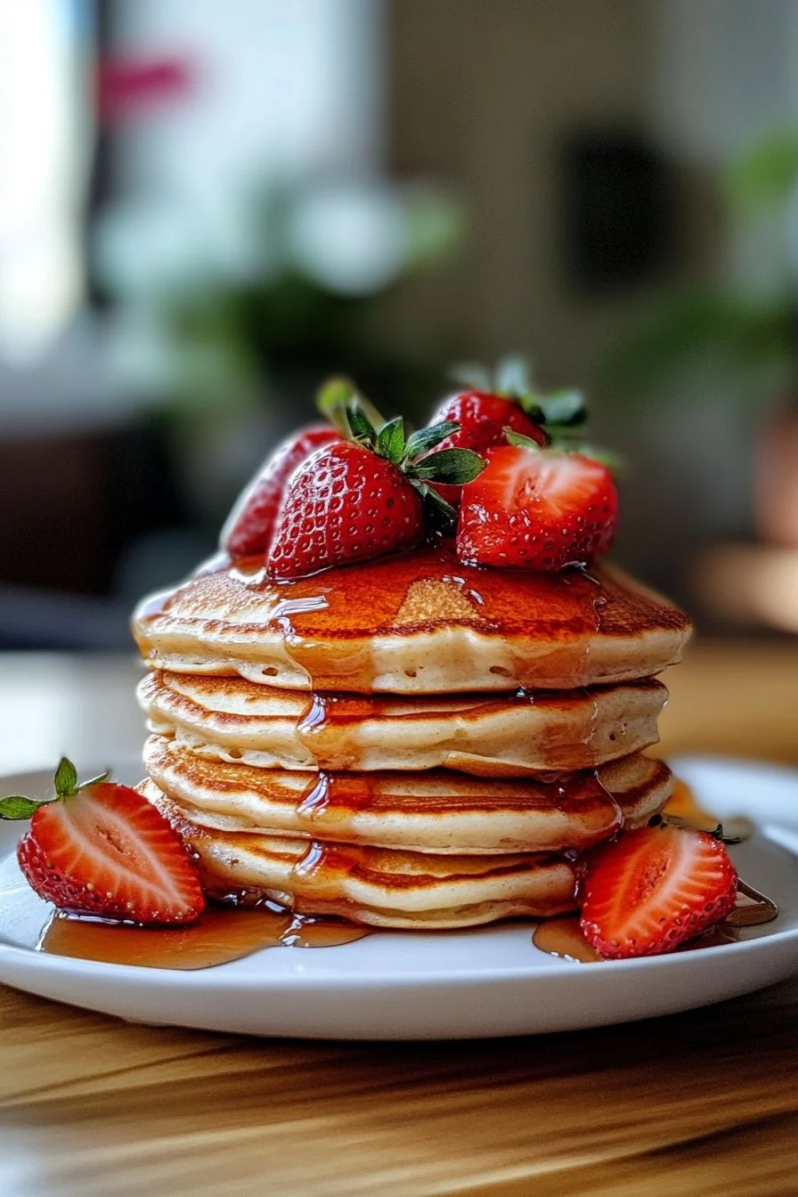 Strawberry Pancakes Recipe