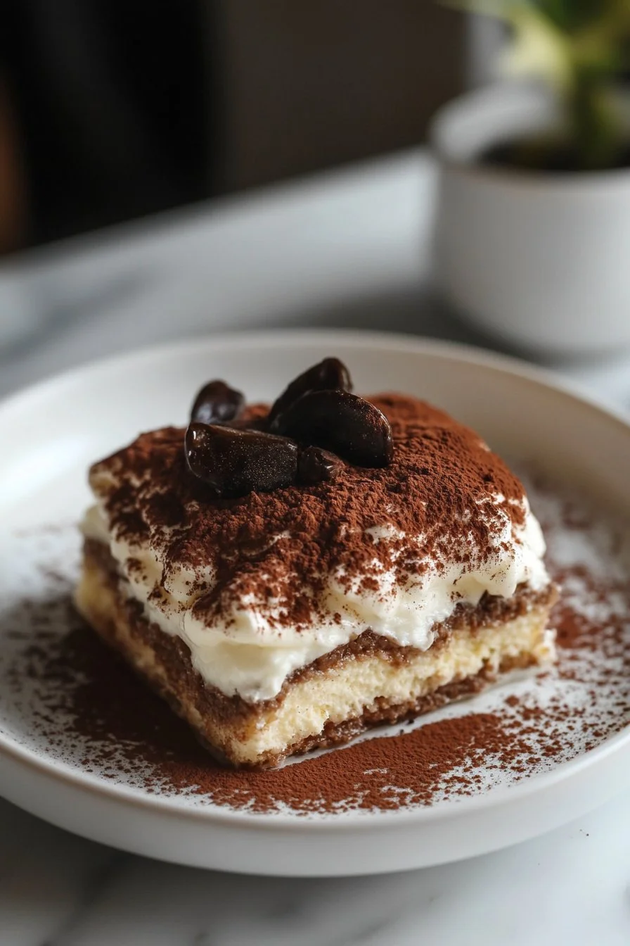 Tiramisu Chia Pudding With Greek Yogurt