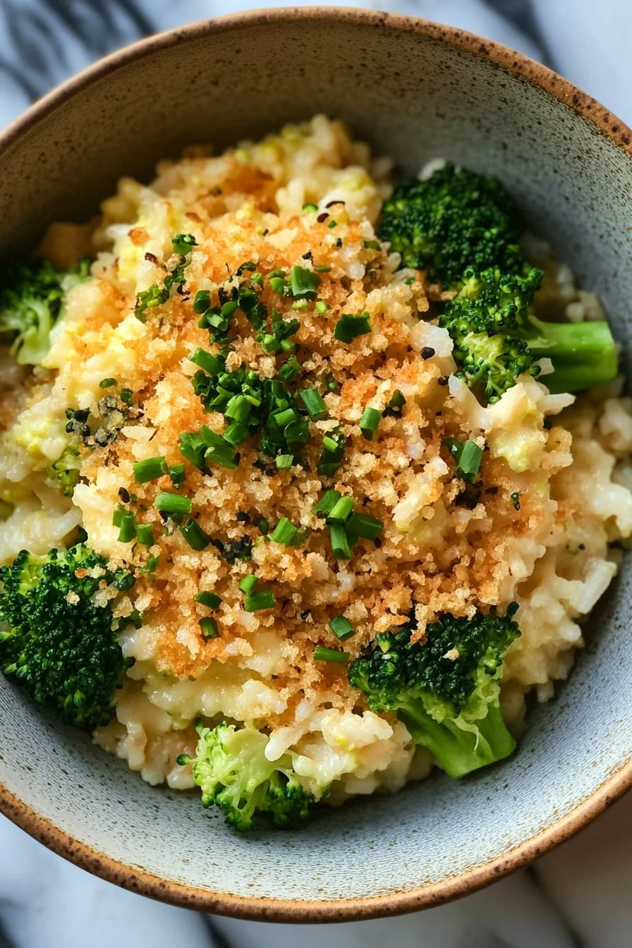 Vegan Cheese Broccoli Rice