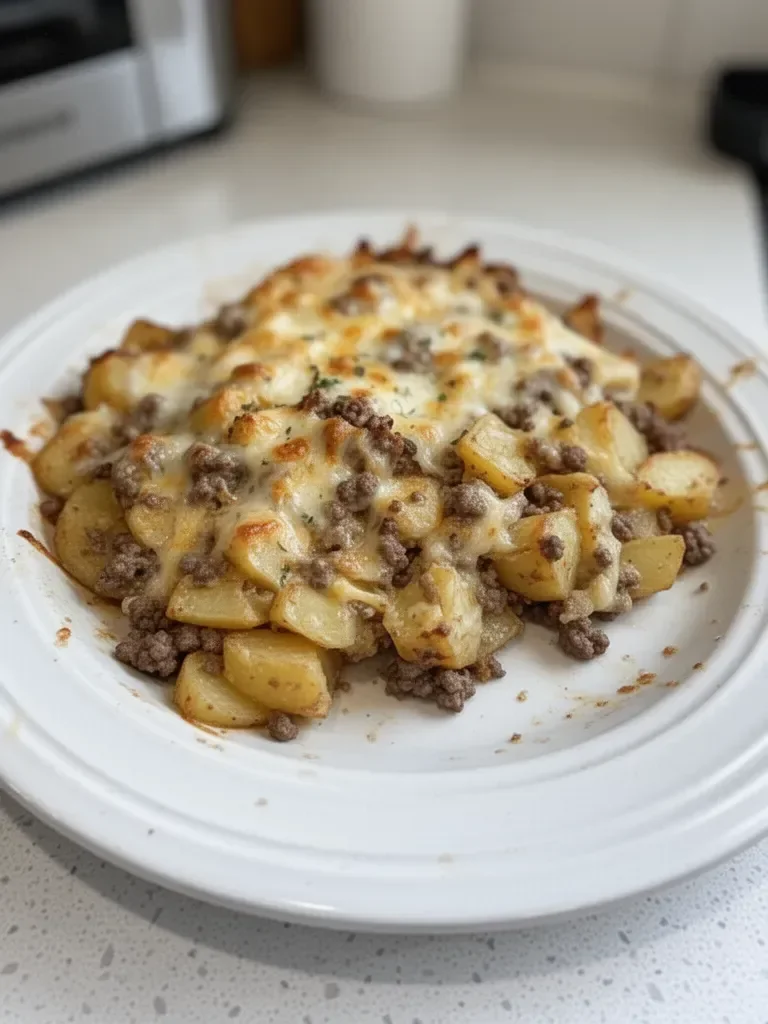 5-Ingredient Hamburger & Potato Casserole