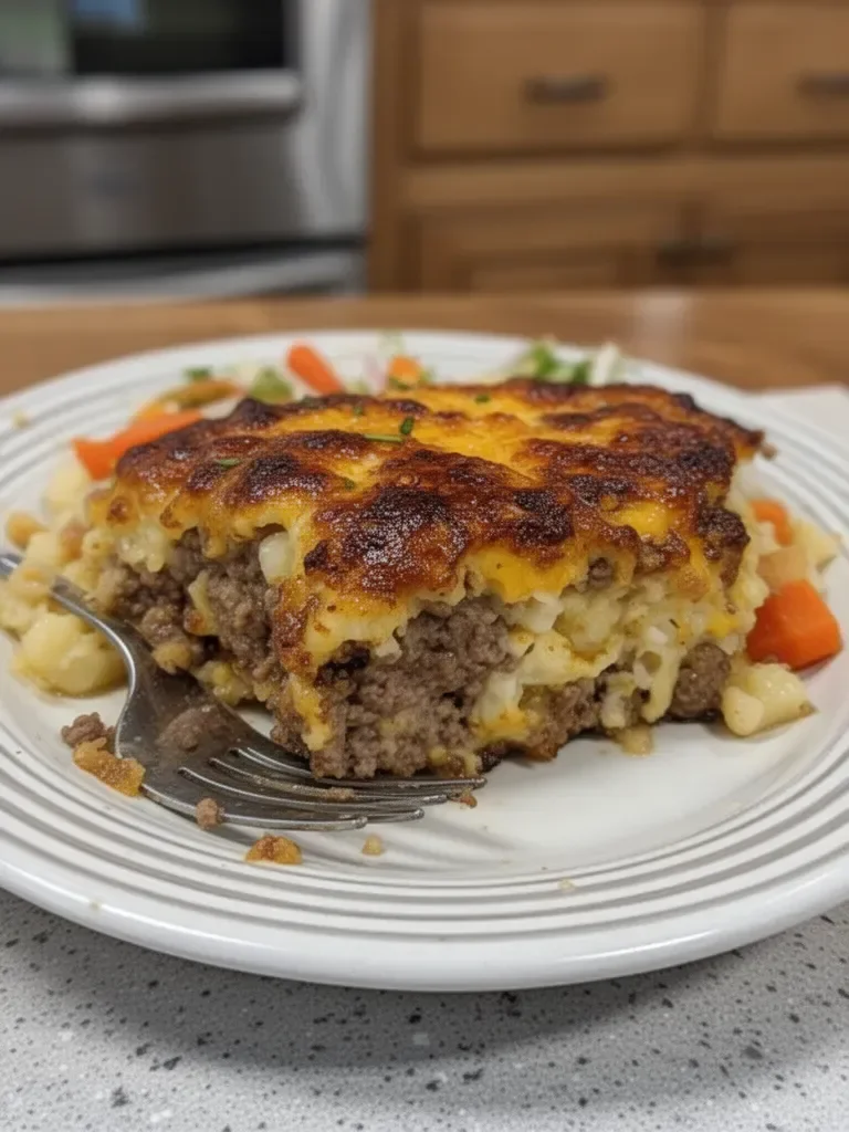 Amish Hamburger Steak Bake