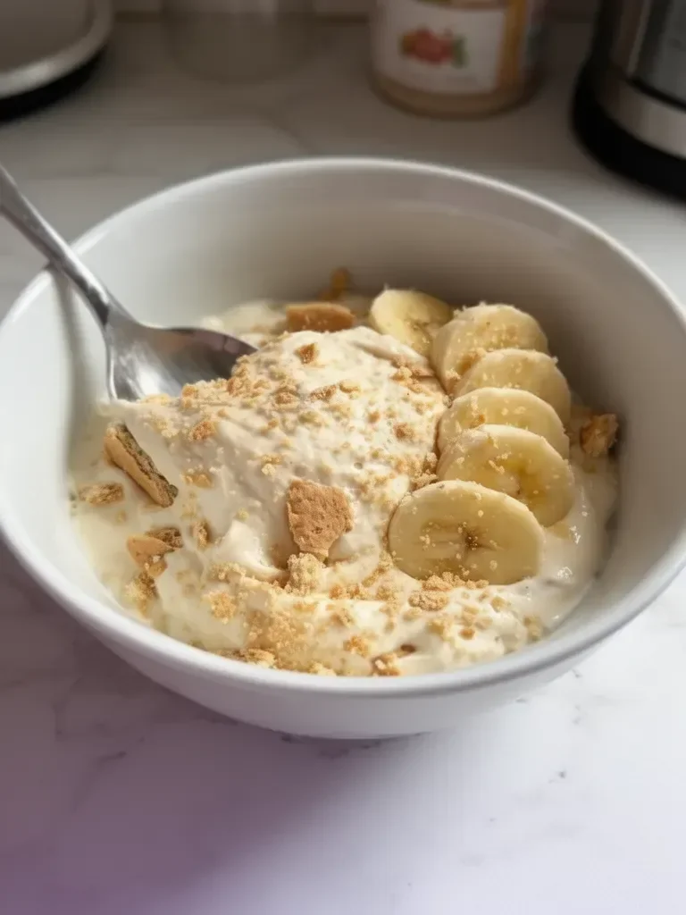 Banana Pudding Greek Yogurt Bowl